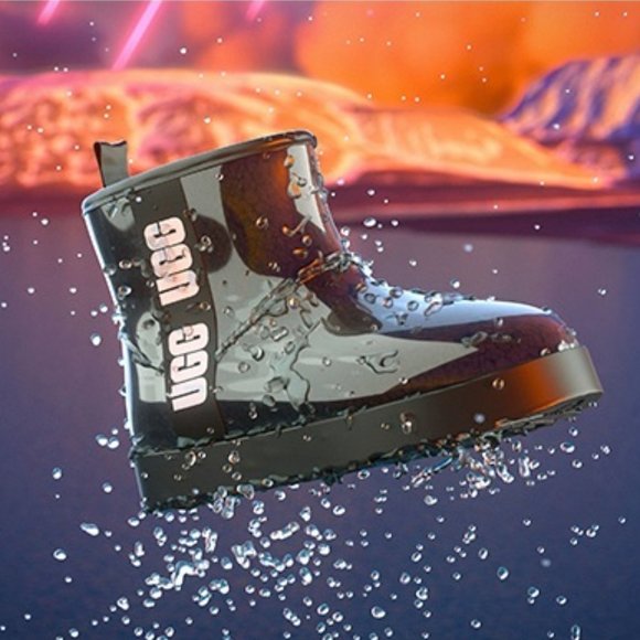 🎁 UGG Classic Clear Mini Waterproof Boots - Picture 4 of 14